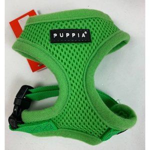 Puppia Soft Dog Harness in size XS in green, NWT